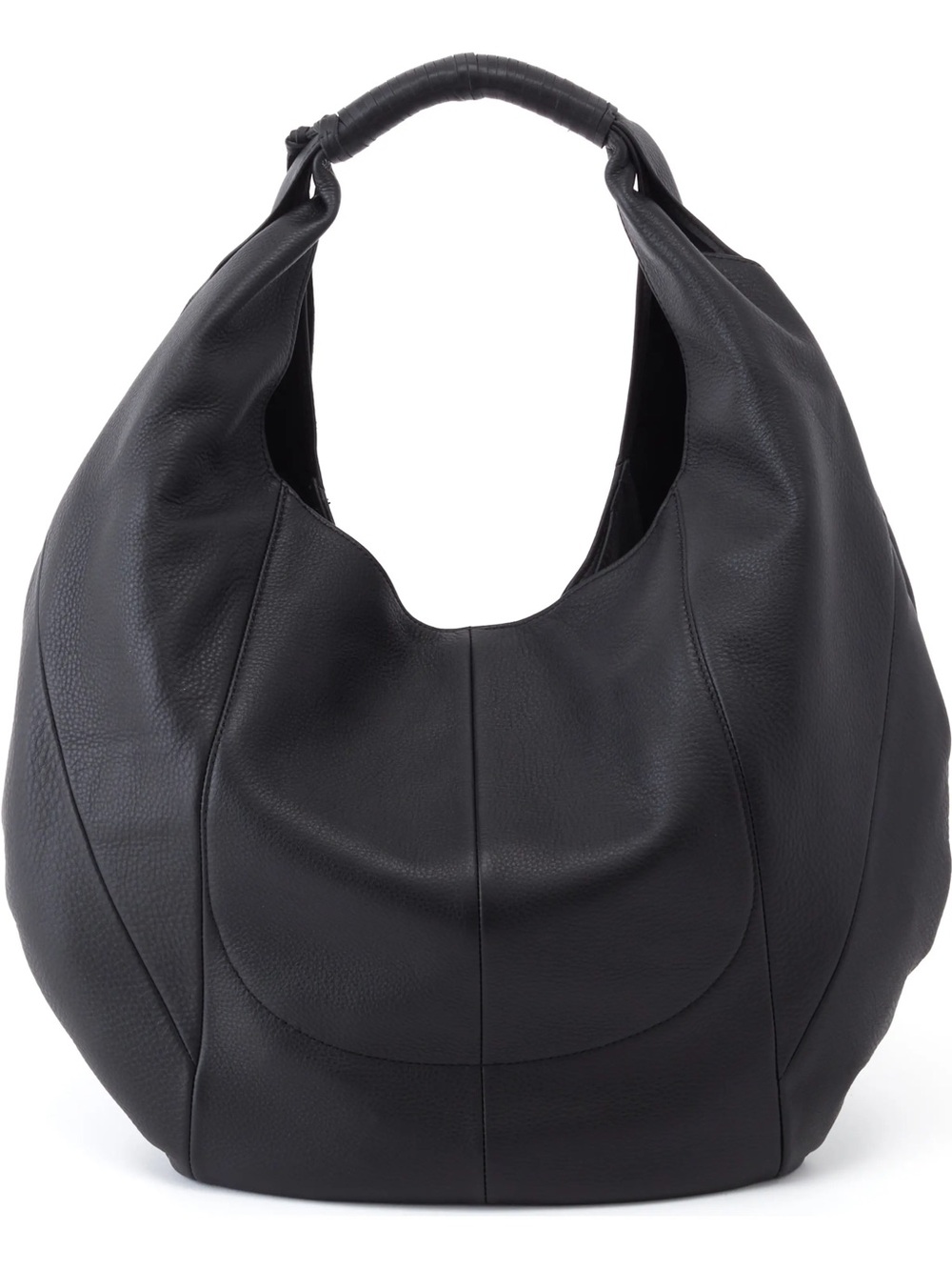 Hobo Eclipse Leather Shoulder Bag - Classic Women's Bag - Picture 10 of 13
